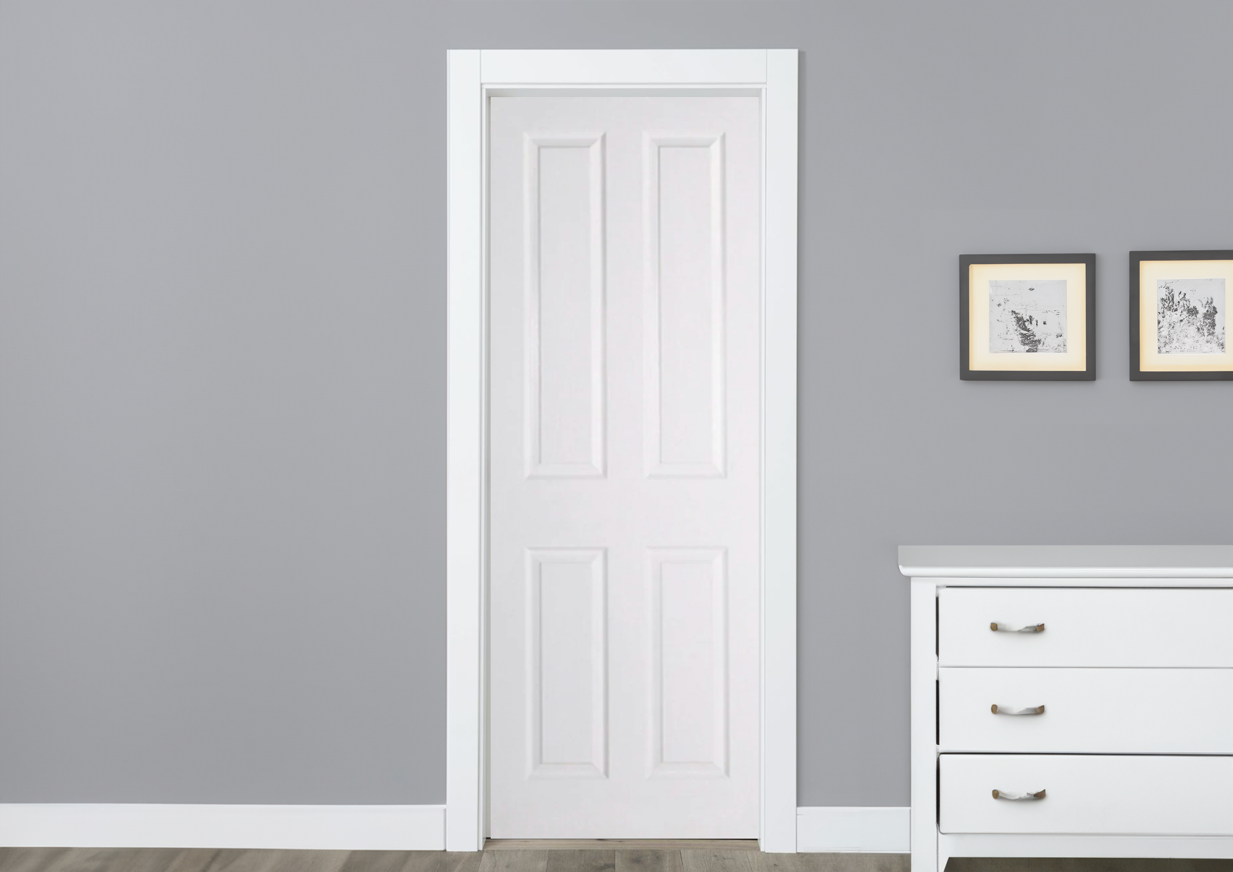 Tasman moulded door